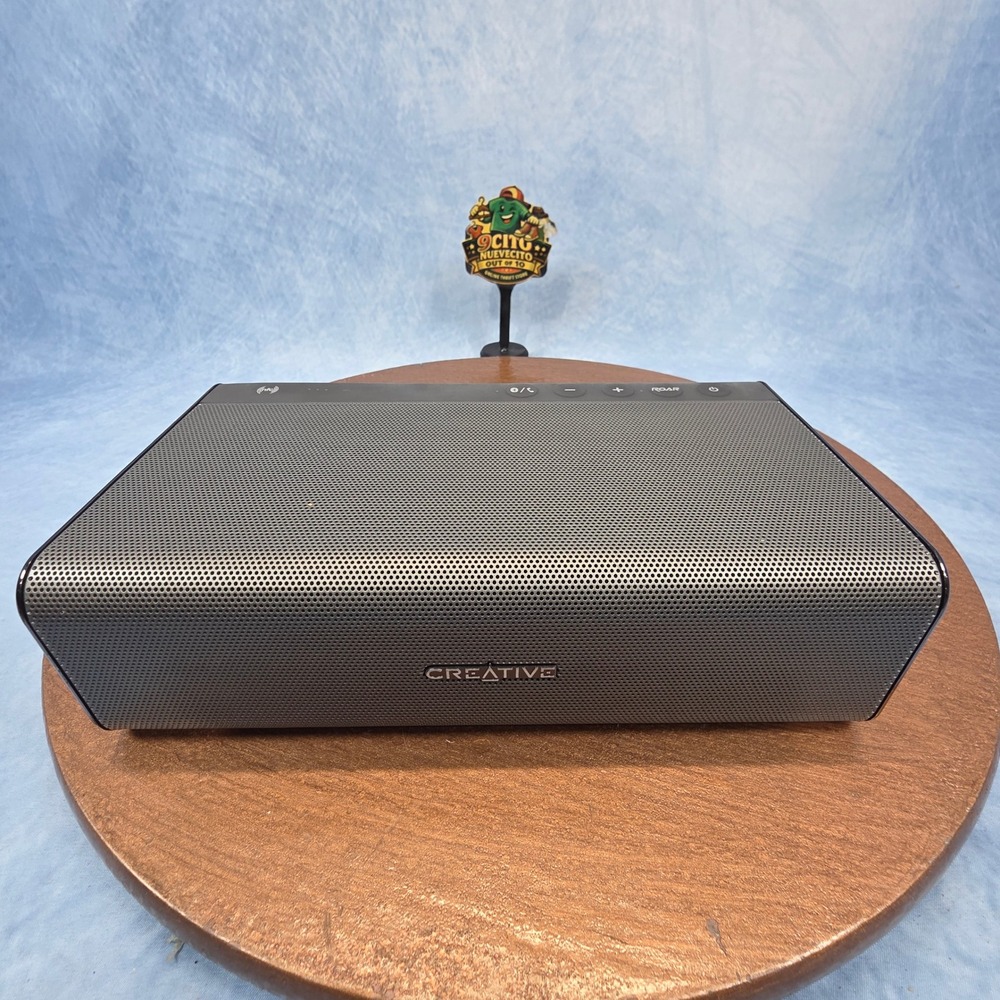 Creative Sound Blaster Roar SR20A Bluetooth Speaker MF8170 Metallic Grey READ!!